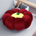 thumbnail image 5 of Chair Pillow,Cute Pumpkin Seat Cushion,Soft and Comfortable,Reading Pillow and Leisure Lazy Sofa for Dining Room,Office,Bedroom Chair Cushion, 5 of 8