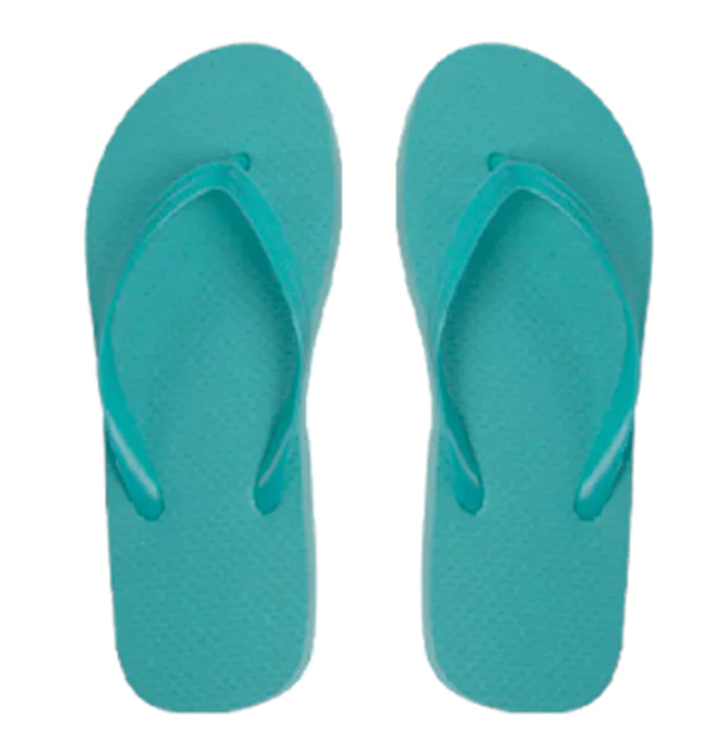 aqua colored women's sandals