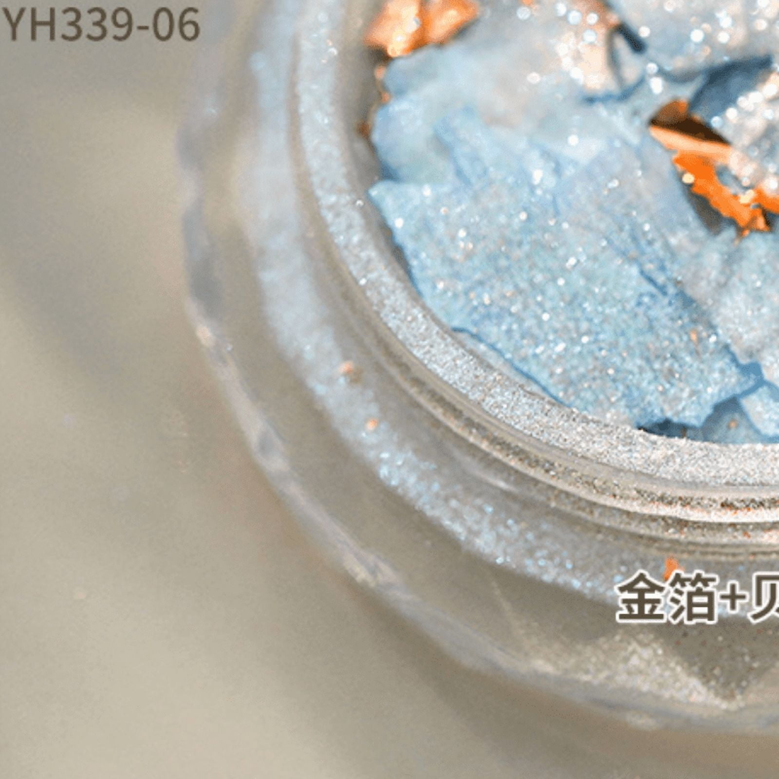 suxuMhao Decoration, 5 Boxes Shell Nail Flakes (Each 14g), Multiple Colors, Nail Glitter, 3D Nail Art Sequins, Breakable, Iridescent & Holographic Nail Flakes, Ideal for DIY Nail Decor, Style 6