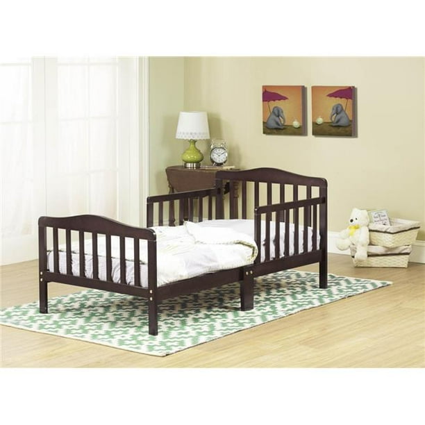 Orbelle 401ES Contemporary Toddler Bed, Espresso