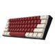 thumbnail image 3 of Teclado de juego Capacios de computadora ergonómicos PC Accesorio Accesorio Aparato de entrada Reemplazo de teclado de escritorio para Ajazz K610T Brownswitch RojoBlanco Inevent EL005325-03B, 3 of 7