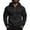 117#Black, variant on Zip Up Hoodies for Men Full Zip Sweatshirt, Kangaroo Pocket Drawstring Hood Athletic Jacket, Casual Fall Tops