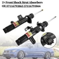 thumbnail image 6 of 2pcs Front Shock Strut Absorbers for BMW 3 F30 320i 328i 37116793865 37116793866, 6 of 15