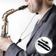 thumbnail image 3 of Voiceine Clarinet Strap With Swivel Buckle Adjustable Alto Sax Neck Strap For Saxophone Clarinet Musical Instrument Accessories, 3 of 11