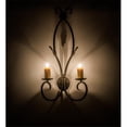 thumbnail image 1 of Meyda 185881 16 in. Sienna 2 Light Wall Sconce - Bronze, 1 of 1