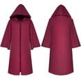 thumbnail image 3 of Plague Doctor Reaper Kids Cosplay Carnival Halloween Costume For Kids Black Death Costume Plague Doctor Mask Steam Punk Mask, 3 of 4