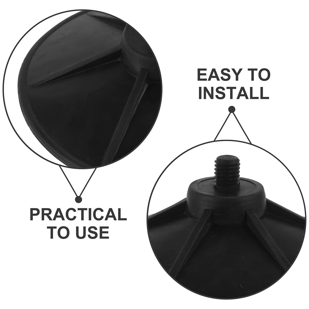 LITINKIMI Stable Support Punching Bag Suction Cup Rubber 16PCS