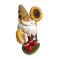 thumbnail image 1 of Injueey Resina Abeja Jardín Estatuilla Fadeless Campana Muñeca Decoración al aire libre Gnomo de abeja realista Exquisita estatua de césped de abeja Jardín y Patio Injueey HA013710-00, 1 of 6