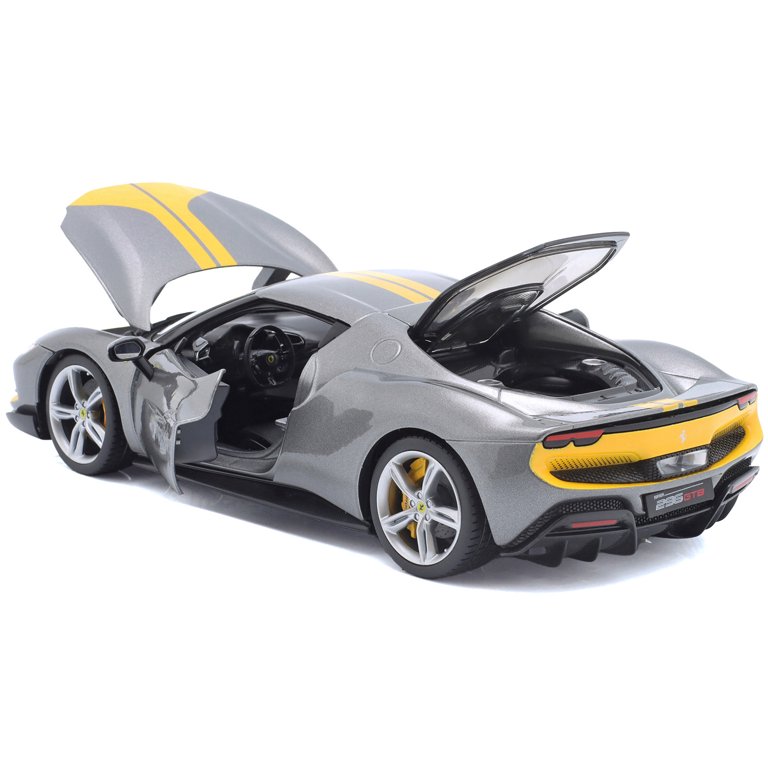 Burago フェラーリ 296 GTB アセット フィオラノ 1/18 グレー 楽天市場】ブラーゴ 1/18 フェラーリ 296 GTB アセット