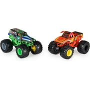 Monster Jam, Official Grave Digger Vs. El Toro Loco Die-Cast Monster Trucks, 1:64 Scale, Kids Toys for Boys Ages 3 and up - Great Gift for Kids & Collectors