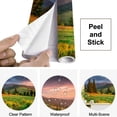 Peel and Stick Wallpaper Morning landscape Modern Art Wall Mural Decor ...