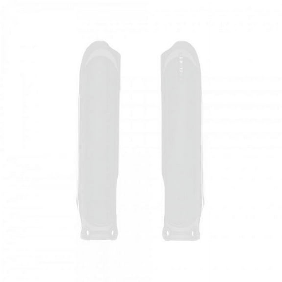POLISPORT REPLICA PLASTIC,FORK GUARDS YAMAHA WHITE