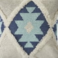 thumbnail image 5 of Ox Bay Tufted Winter Paradise Vintage Indigo 20 in. x 20 in. Indoor Throw Pillow, 5 of 5