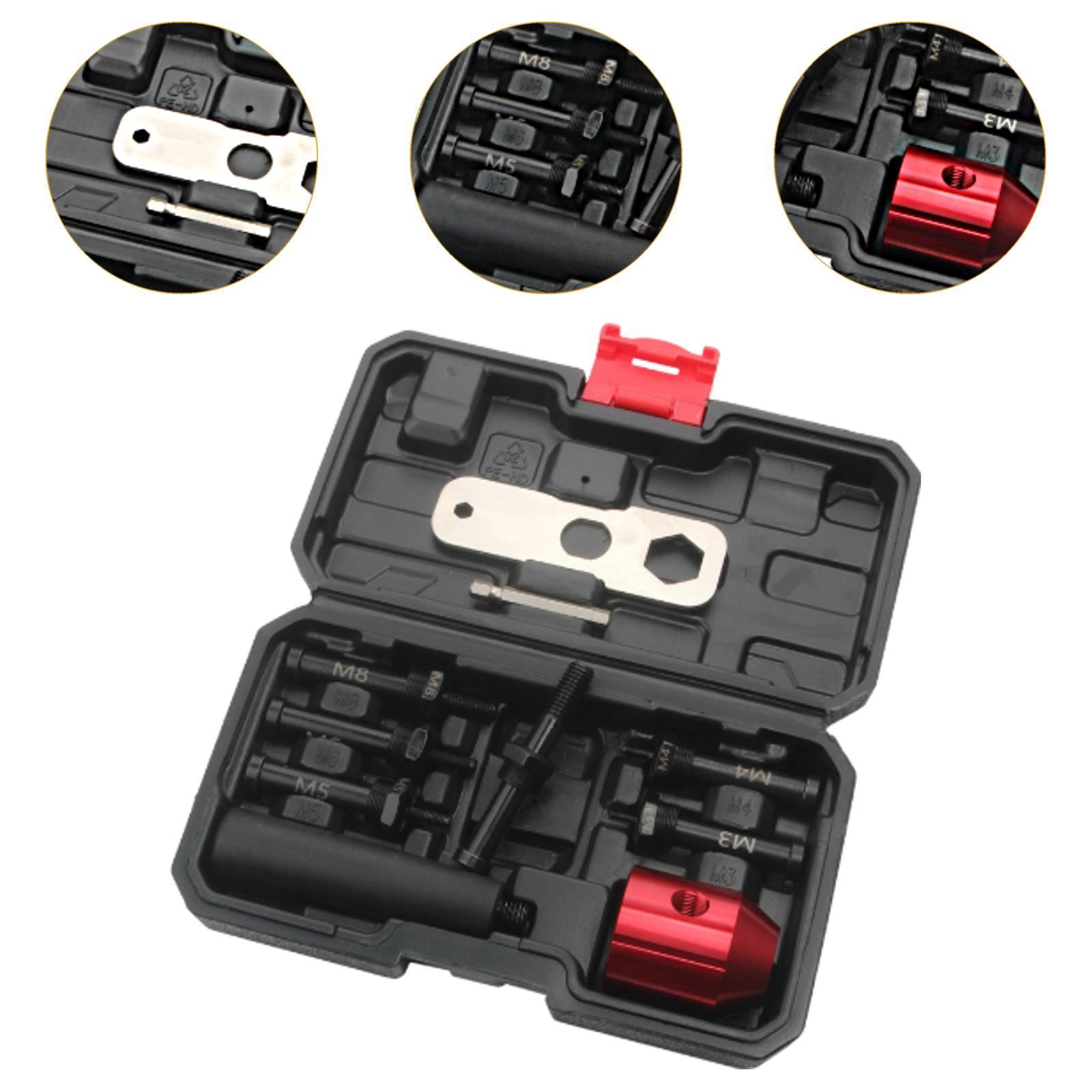 oshhni Electric Rivet Machine Conversion Head Electric Rivet Nut Adaptor for Window M3 M10