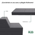 thumbnail image 3 of Sofa Cama Sillon Plegable Individual 2 en 1 Colchon Portatil, 3 of 8