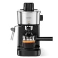 thumbnail image 1 of XIXUBX 6 Bar Espresso Machine, 800W Compact Coffee Maker with Stainless Steel Cup Warmer, Steam Milk Frother, Automatic Pressure Relief, Cappuccino &, 1 of 9