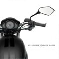 thumbnail image 4 of Universal 2Pcs Motorcycle Big Size Rear Mirror Black Motorcycle Motorbike Chrome Scooter Rearview R, 4 of 5