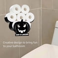 thumbnail image 4 of Pumpkin Toilet Paper Roll Holder Jack O Sign Halloween Paper Towel Rack Wall Mount Bathroom Tissue Storage Pumpkin Design Toilet Roll Holder For Bathroom Washroom Rack Or, 4 of 6