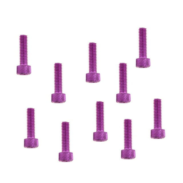 10pcs Metric M6 Thread Hex Socket Head Cap Screws assortment set Motorcycle Accessories,