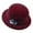 Purplish Red, variant on dianhelloya Warm hat LadyWinter Hat Elegant Solid Color Windproof Flower Embellished Ultra-Thick Keep Warm Comfortable Autumn Winter Imitation Fur Hat Basin Caps for Lady Pink Purple