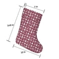 thumbnail image 5 of 3 Pcs Christmas Stockings,Red Christmas Deer and Tree Pattern Stockings Christmas,14.8'' Xmas Stockings,Christmas Party Favors,Christmas Party Decorations,Christmas Stockings Personalized, 5 of 5