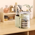 thumbnail image 6 of Clearance Under $5 Boovnll Cosmetic Organizer, Clear Plastic Compact Multiple Compartment Makeup Organizer Countertop for Brushes, Eyeshadow Palettes & Beauty Supplies, Makeup Organizer, 6 of 6