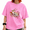 Pink-2, variant on Mythical Antlered Rabbit Graphic Tee Vintage Washed Women's Summer Shirt