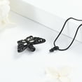 thumbnail image 7 of Butterfly Cremation Necklace for Ashes Memorial Keepsake Ashes Ashes Urn Pendant, 7 of 7