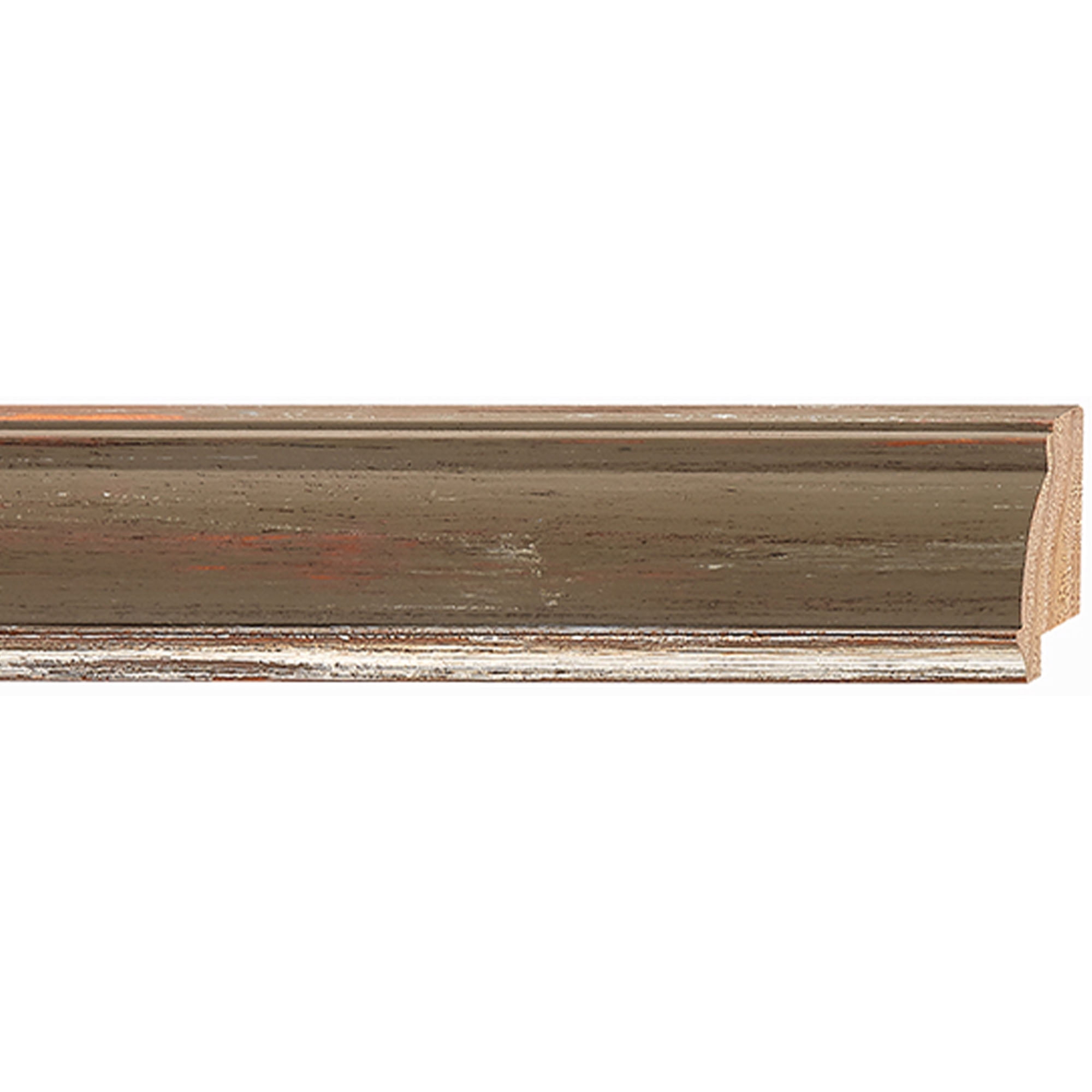 18x24 Frame Grey Real Wood Picture Frame Width 1.75 inches | Interior Frame Depth 0.5 inches |
