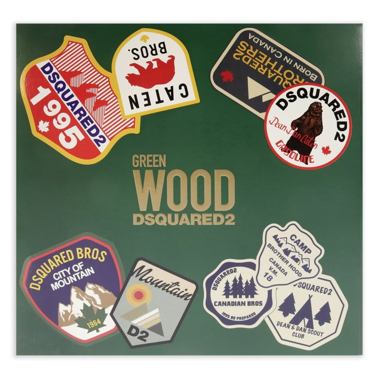 プロちゃん 【未使用品】DSQUARED2 グリーンウッド ギフトセット Green Wood by Dsquared2 for Men - 2 Pc Gift Set 3.4oz EDT Spray