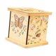 thumbnail image 4 of Organizador de alcancía de madera, adorno de escritorio, caja de ahorro de dinero, alcancía cuadrada para graduación, adultos, niños, recuerdo de Mariposa, 4 of 8
