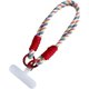 thumbnail image 1 of Cordones para teléfono celular para mujeres, correas de muñeca universales para teléfono con pestaña de sujeción, elementos esenciales para viajes y compras, 1 of 7