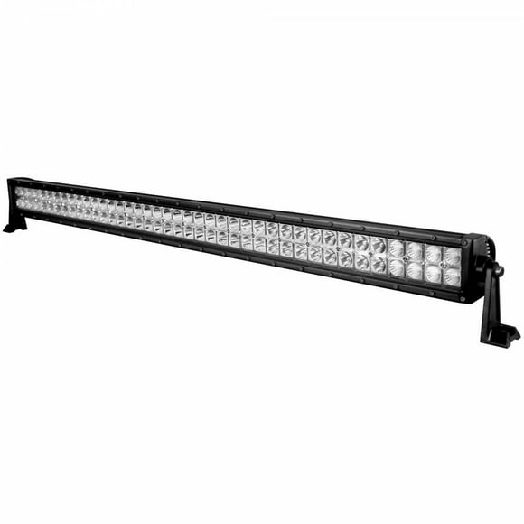 Go Rhino Barre Lumineuse 752404113CDS Série Bright; Ampoule LED; Longueur 41,5 Pouces; Ampoules OSRAM; Faisceau Combo; Lentille en Polycarbonate Effet Verre; Boîtier en Aluminium Noir; Montage Latéral et sur Rail