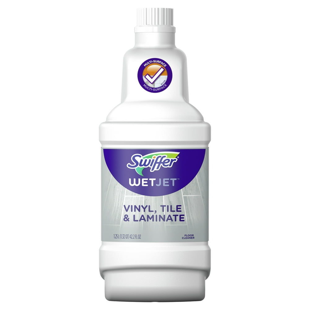 Swiffer WetJet, Vinyl, Tile & Laminate Solution Refill for Floor