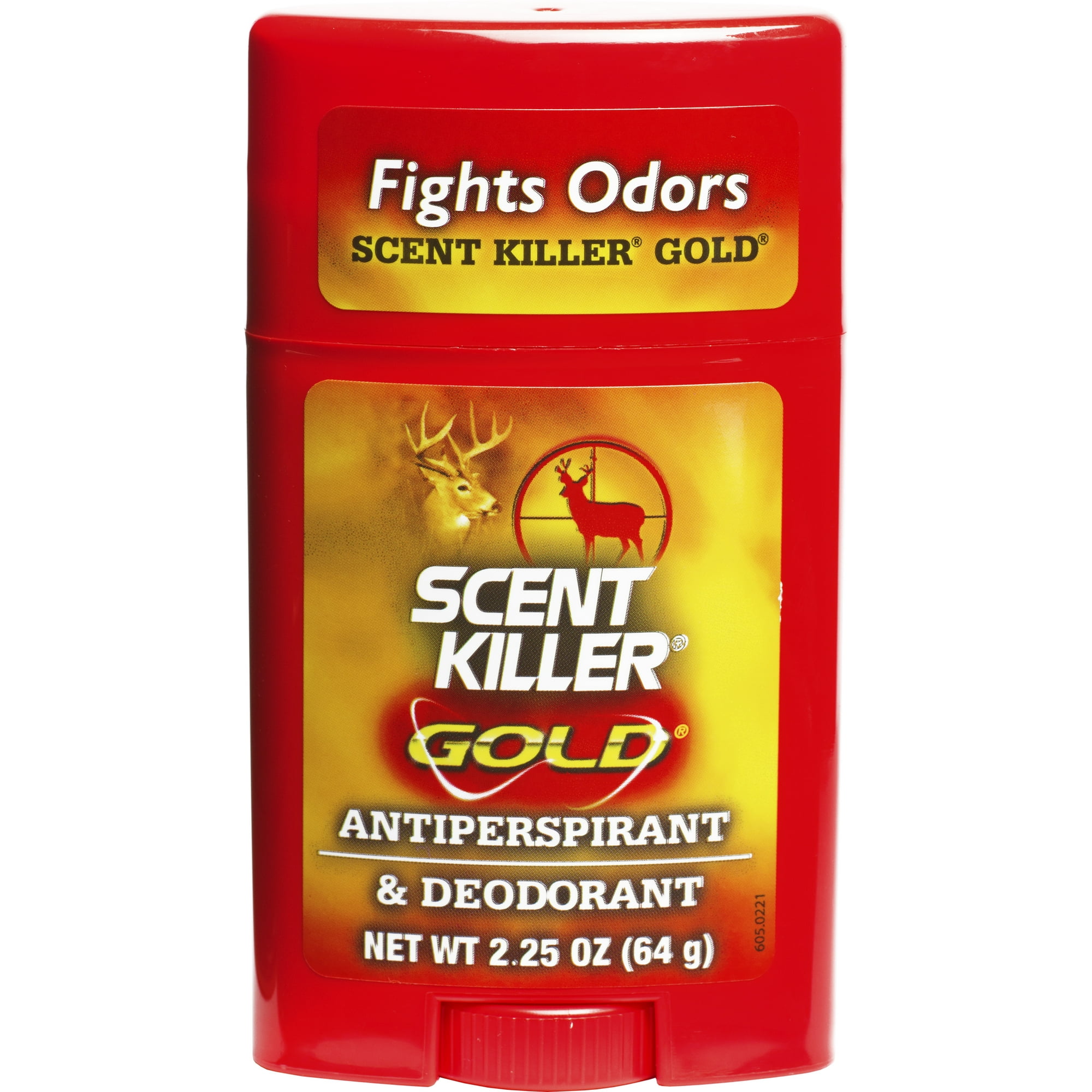 2.25 oz Outdoor Hunting Sports Scent Killer Gold Antiperspirant