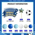 thumbnail image 4 of SONICEBUY Set de 35 Decoraciones para Pastel con Tema de Fútbol para Cumpleaños, 4 of 7