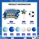 thumbnail image 4 of SONICEBUY Set de 35 Decoraciones para Pastel con Tema de Fútbol para Cumpleaños, 4 of 7