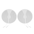 thumbnail image 1 of 2 almohadillas de electrodos de tela no tejida para el pecho, para máquina de fisioterapia eléctrica TENS, 16 cm (6,3 pulgadas), 1 of 14