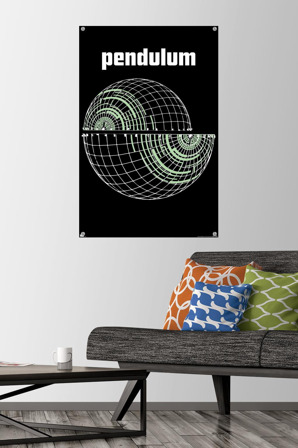 Pendulum - Globe Wall Poster with Pushpins, 22.375" x 34"