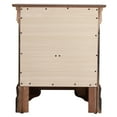 thumbnail image 4 of Louis Philippe 2-Drawer Cappuccino Nightstand (24"H x 21"W x 16"D), 4 of 5