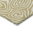 thumbnail image 5 of HomeRoots 598962 3 x 5 ft. Gold & Beige Abstract Washable Indoor & Outdoor Rectangle Area Rug, 5 of 5