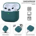 thumbnail image 2 of Funda de silicona para Airpods 3 Generación Verde Oscuro, 2 of 5