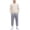 Beige, variant on BXJX Boys Cotton Outfit Sets Size 10-12, 2 Piece School Long Sleeve Crew Neck Sweatshirts and Joggers Sets Beige