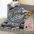 thumbnail image 3 of DAJU Wedding Anniversary Gifts Blanket Flannel Soft and Comfortable Anti static Bed Sofa Blanket(30*40inch), 3 of 6