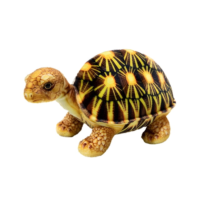 Brown Brown Turtle Plush Toy Simulation Stuffed Animal Soft Doll