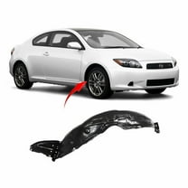 DCP Fender Liner Passenger Side for Scion tC 2005-2010 SC1249104 5387521060