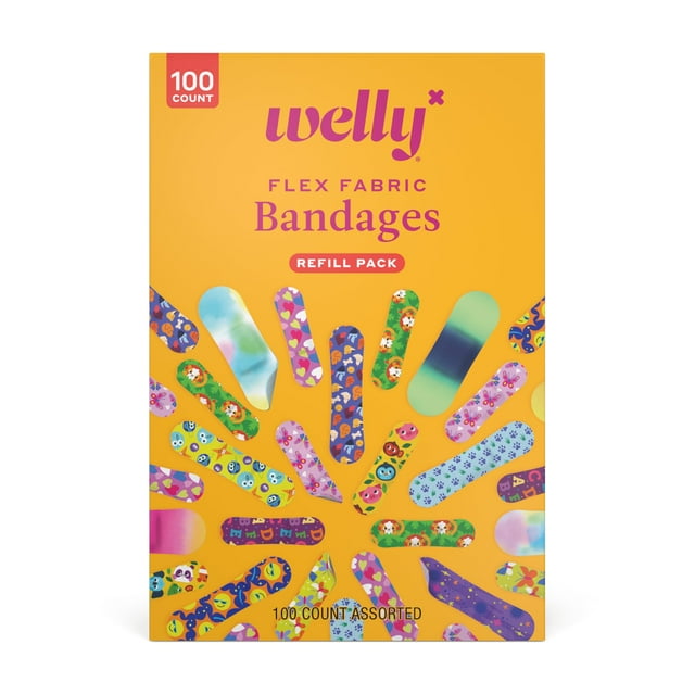 Curitas Welly Bravery Badge 100 unidades con diseños surtidos