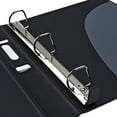 Exceed 3Ring Heavy Duty Binder, 1.5” Black, Slant Ring