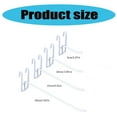 thumbnail image 5 of Oasiva 10pcs Store Grid Jewelry Display Hooks for Secure and Easy Accessory Arrangement, 5 of 11