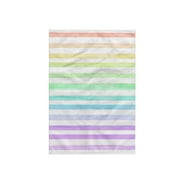 3dRose, Pretty Pastel Rainbow Image Of Watercolor Stripes, 15x22 Hand Towel